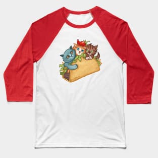 Taco Kittens Baseball T-Shirt